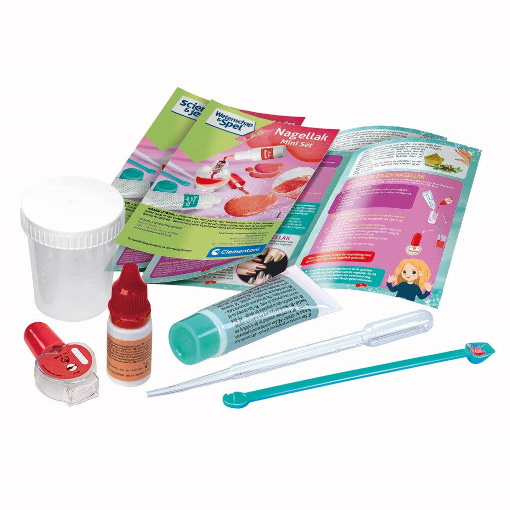 Clementoni Wetenschap Mini Laboratorium Nagels Wetenschap/Experimenten Joy&Bloom