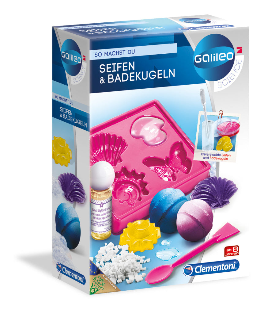Clementoni Seifen &Amp; Badekugeln Default Title Wetenschap/Experimenten Joy&Bloom