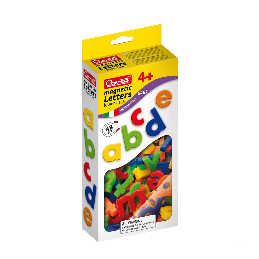 Quercetti Magneet Letters 48 Stuks Spelend Leren Joy&Bloom