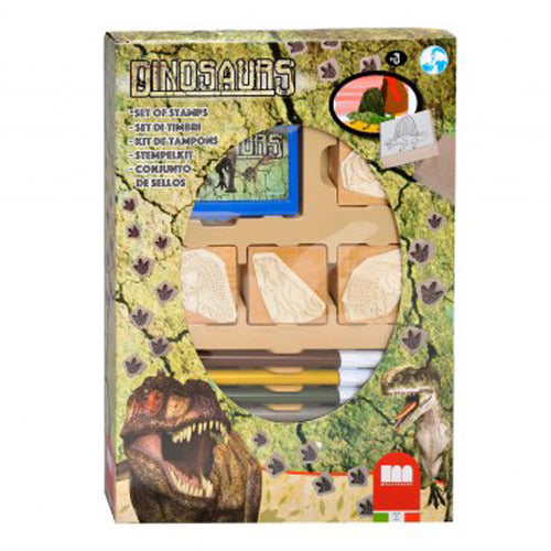 Basic Stempeldoos Dino + Viltstiften Default Title Stempel Sets Joy&Bloom