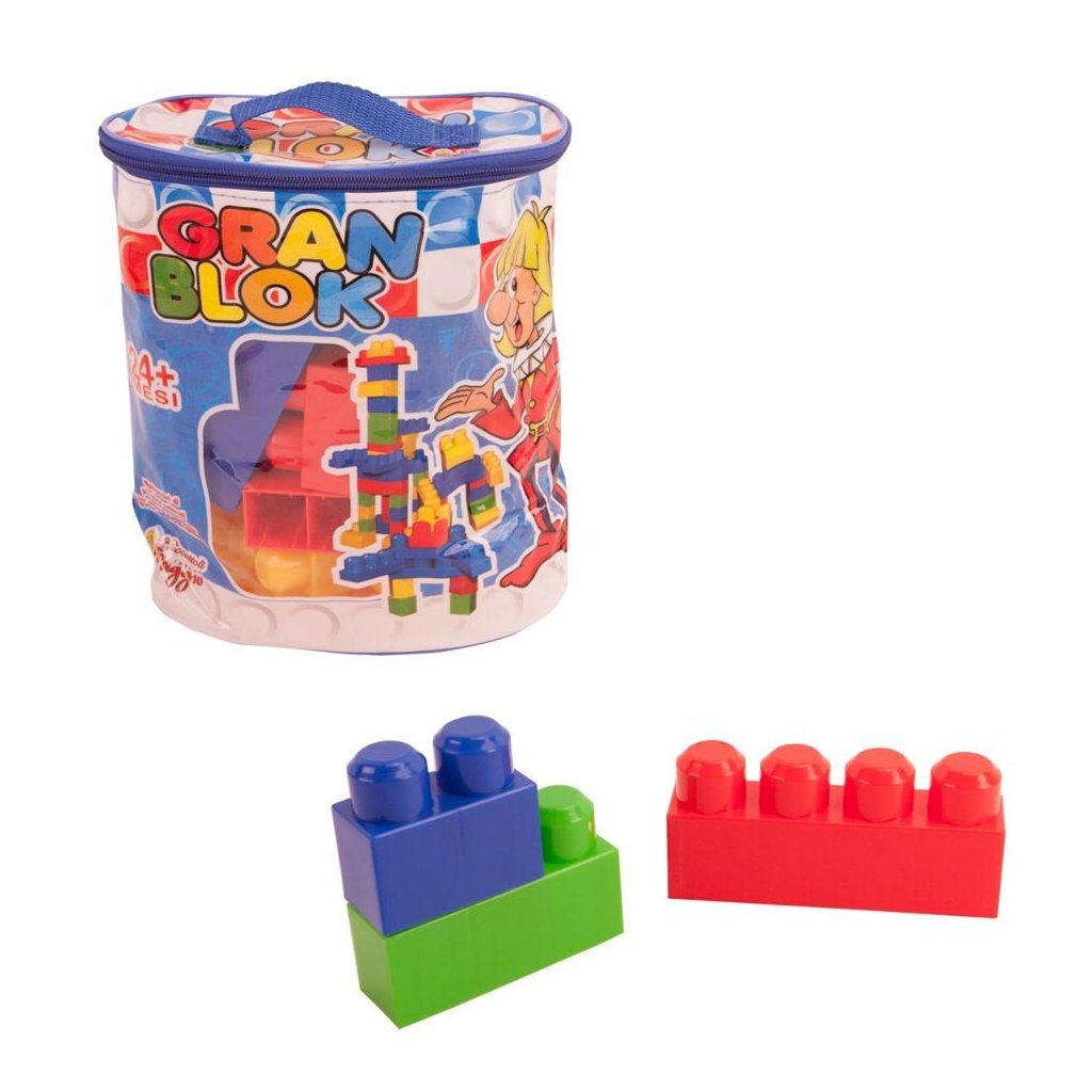 Basic Sacca Block Mini Boy Default Title Bouwen Joy&Bloom