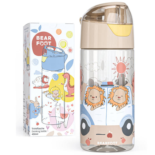 Kinderwaterfles, lichtgewicht waterfles - politieleeuwen Joy&Bloom