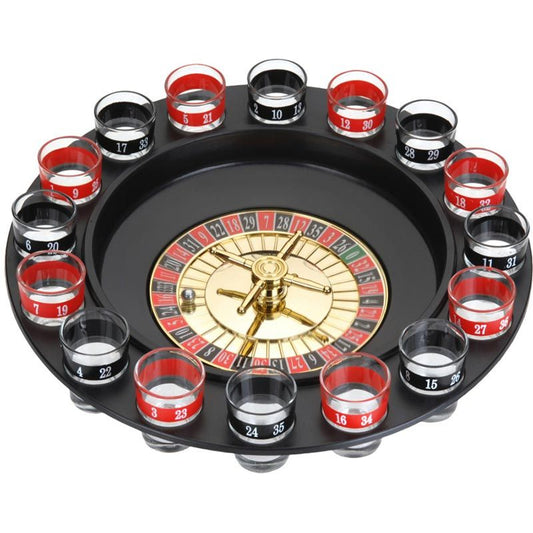 Roulette Drankspel - 16 Shotglaajes Default Title Spellen & Puzzels Joy&Bloom