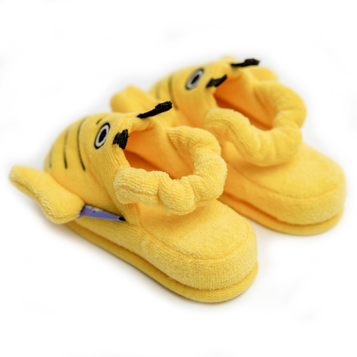 Milk&Moo Buzzy Bee peuter kinderpantoffels, %100 katoen, voor huis, bad, gebruik binnenshuis Joy&Bloom