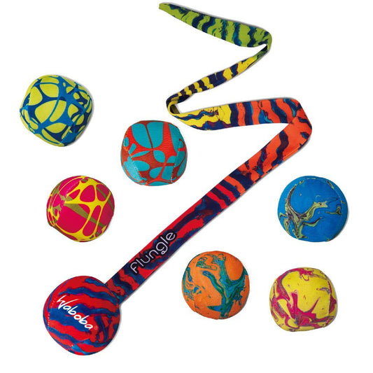 Waboba Flungle Tailball 7-Delig Default Title Zomerpret/Waterpret Joy&Bloom
