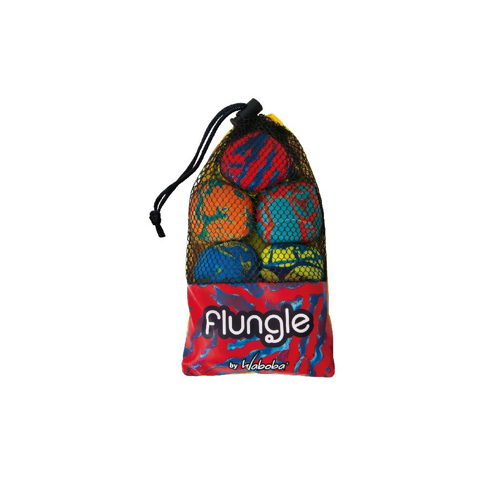 Waboba Flungle Tailball 7-Delig Zomerpret/Waterpret Joy&Bloom