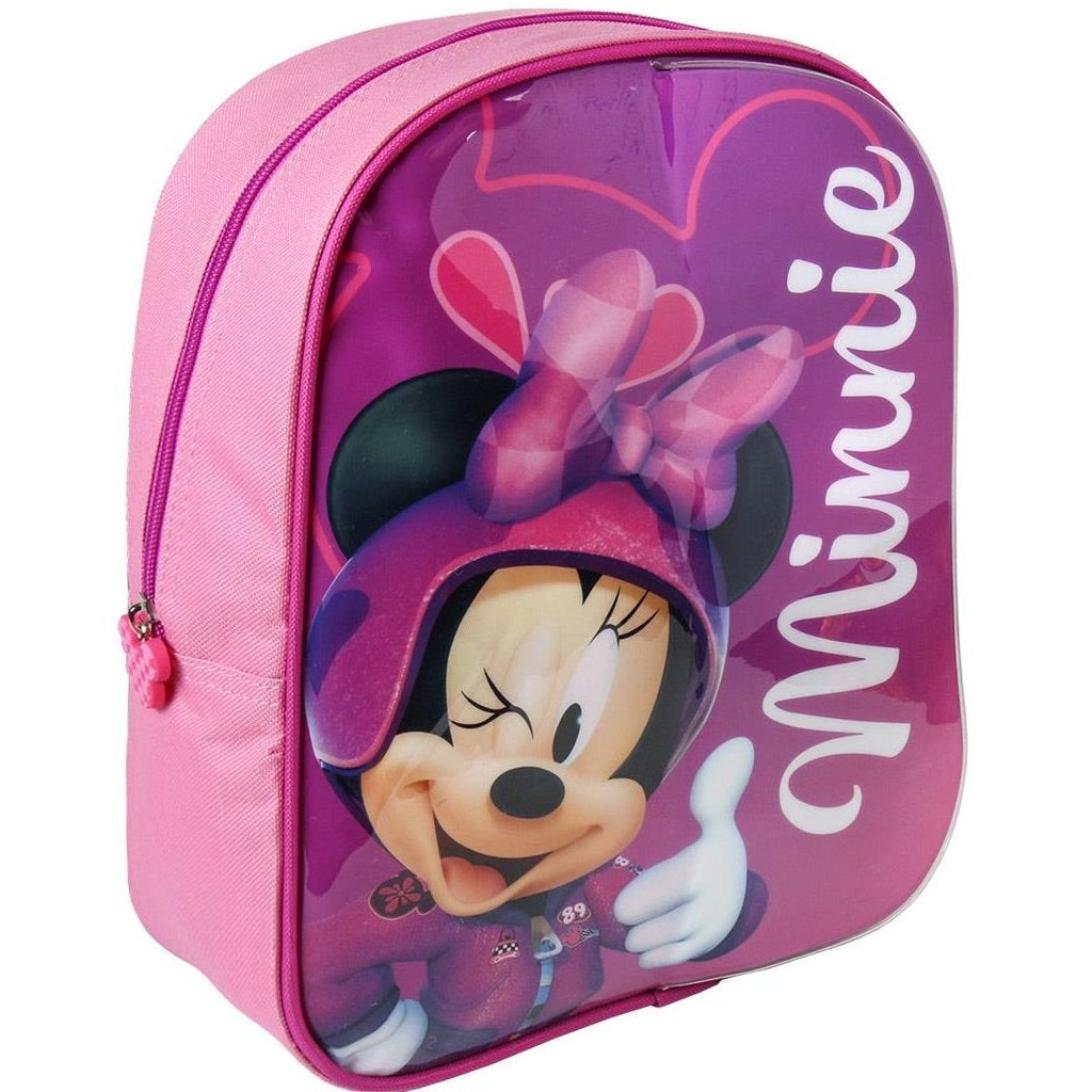 Cerda Disney Minnie Mouse Rugzak Met Schrijfgedeelte + 2 Markers 25X31X10 Cm Roze Default Title Rugzakken en Tassen Joy&Bloom