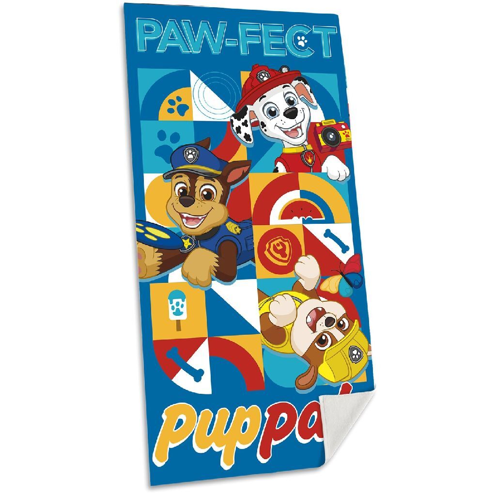 Paw Patrol Strandlaken 70X140 Cm Katoen Default Title Badlakens Joy&Bloom