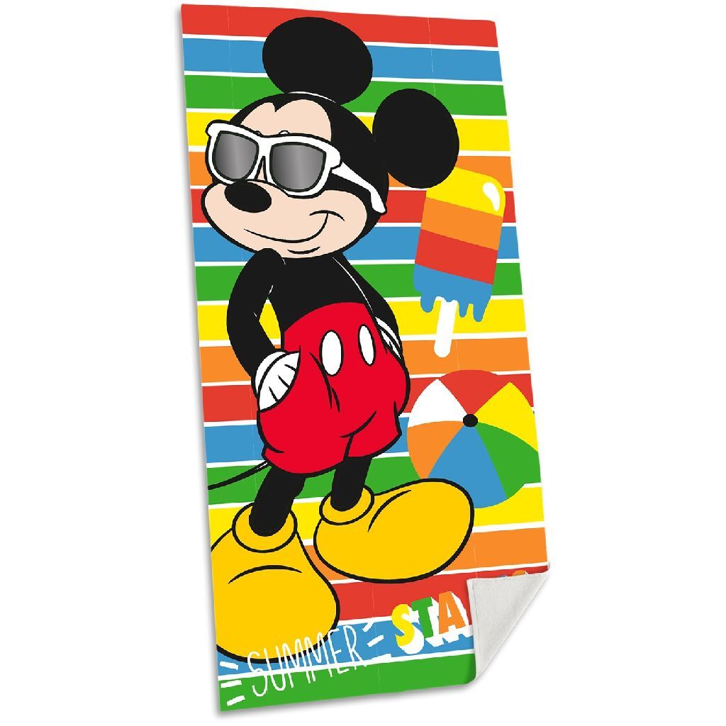 Disney Mickey Mouse Strandlaken 70X140 Cm Default Title Badlakens Joy&Bloom