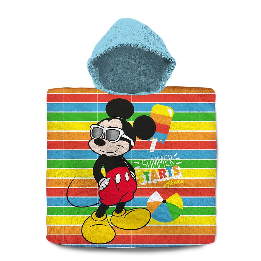 Disney Mickey Mouse Bad-Poncho 60X120 Cm Default Title Kinderkleding Joy&Bloom