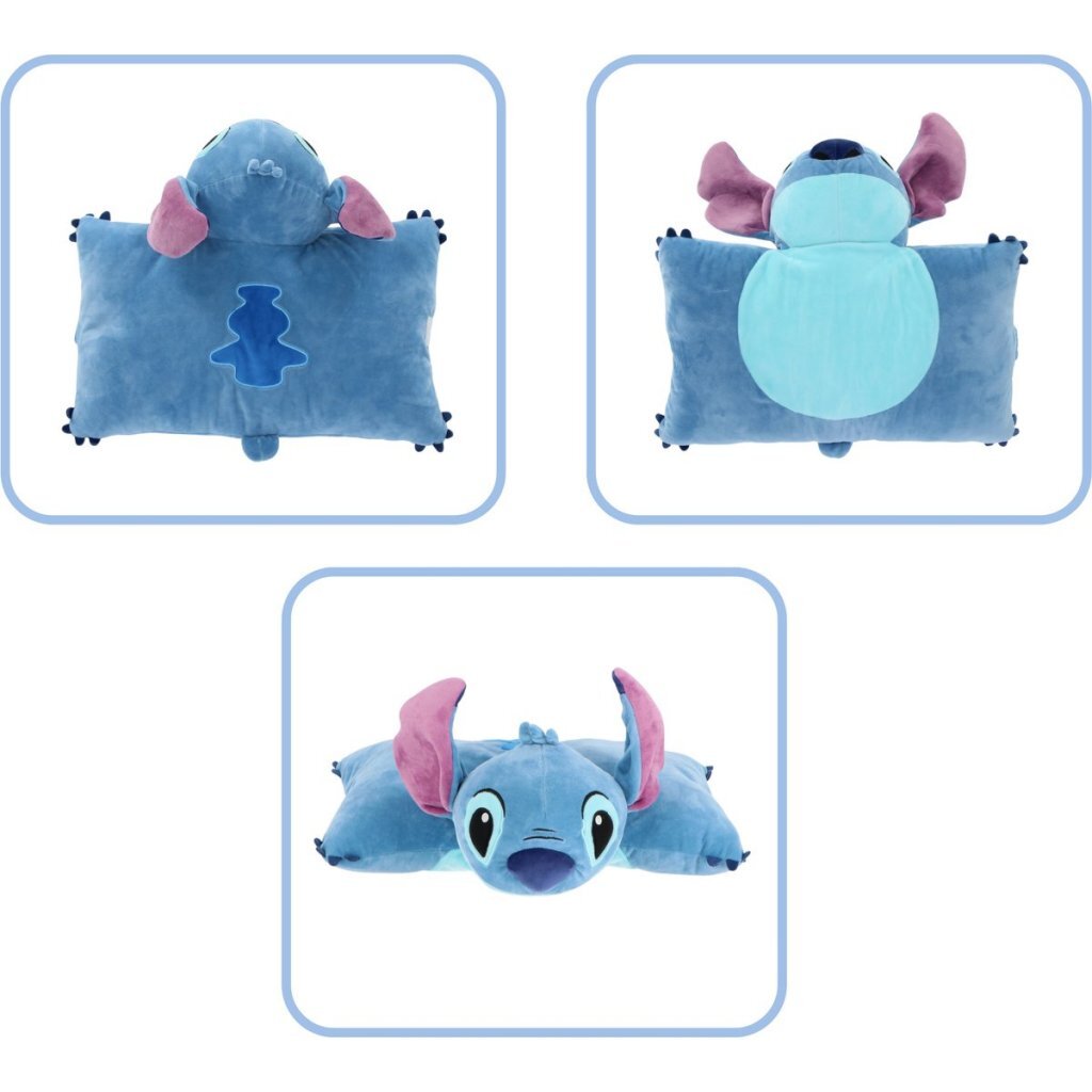 Disney Stitch Knuffelkussen Stitch 45X28 Cm Blauw Knuffels Joy&Bloom
