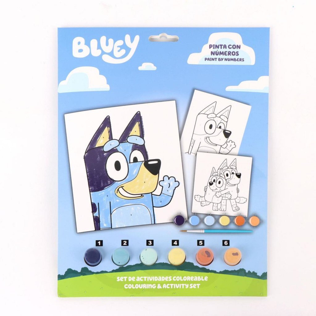 Bluey Schilderen Op Nummer Set Default Title Schilderen Joy&Bloom