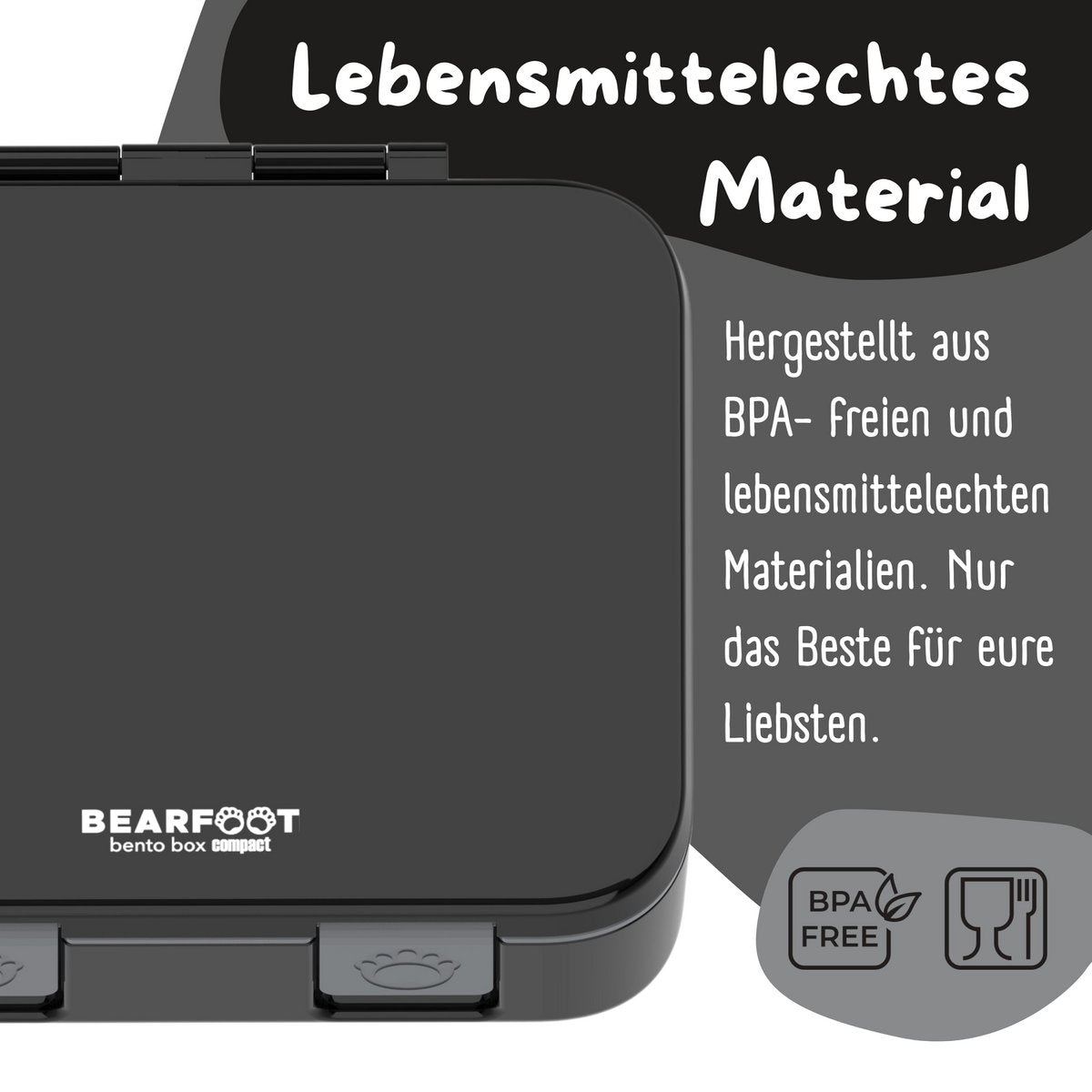 Leaf kan met onderwerpen, licht en lek - goed - zwart Joy&Bloom