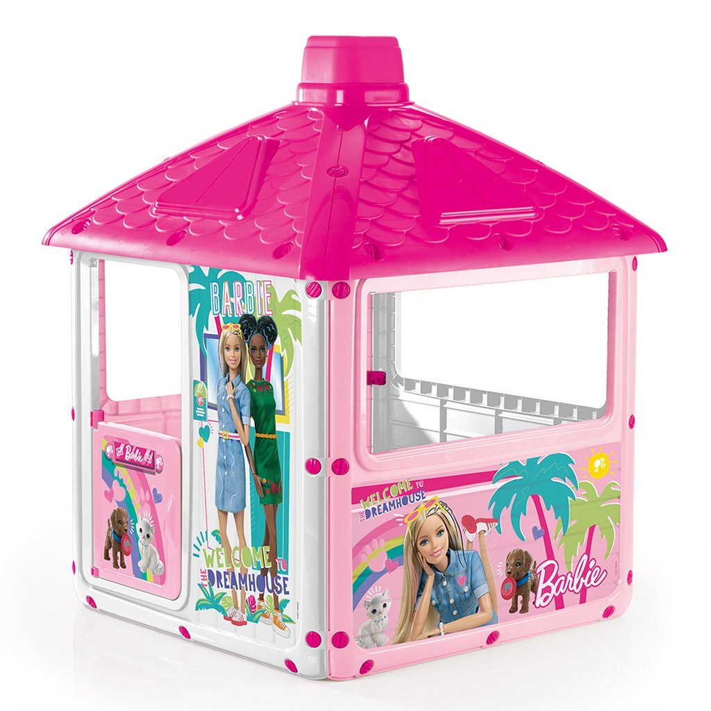 Barbie City Speelhuis 132X104X104 Cm Roze/Wit Default Title Speelhuizen Joy&Bloom