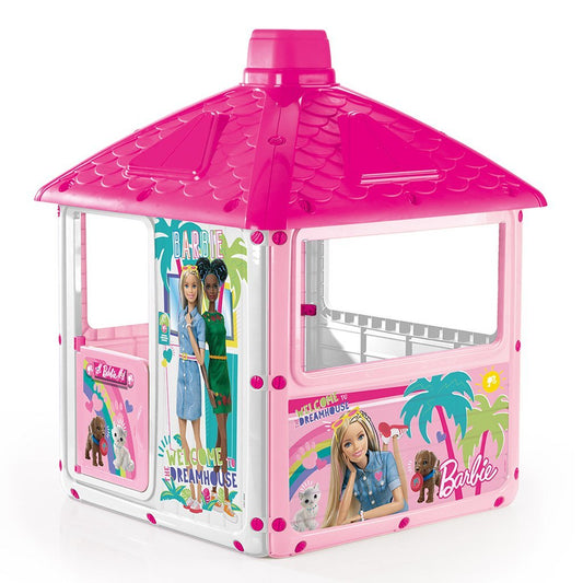 Barbie City Speelhuis 132X104X104 Cm Roze/Wit Default Title Speelhuizen Joy&Bloom