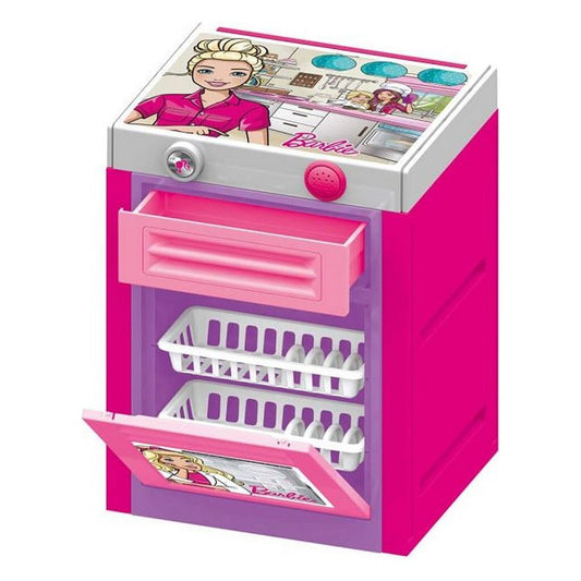 Dolu Barbie Vaatwasser + Geluid Roze Default Title Huishouden & Keuken Joy&Bloom