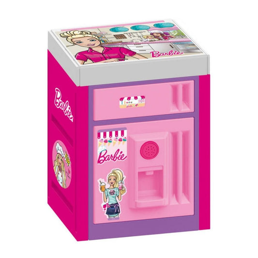 Dolu Barbie Koelkast + Geluid Roze/Paars Default Title Huishouden & Keuken Joy&Bloom