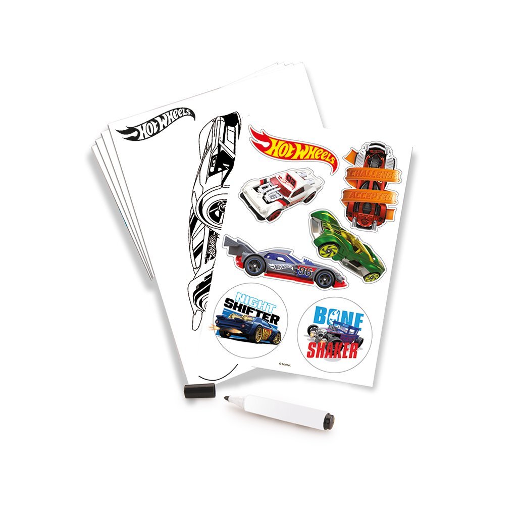 Dolu Hot Wheels Tekenbord Blauw/Oranje Tekenborden Joy&Bloom