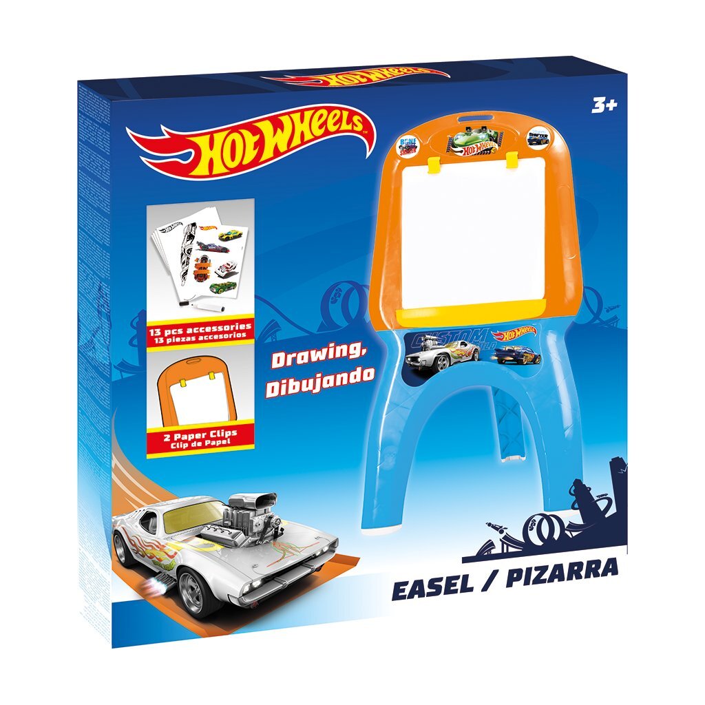 Dolu Hot Wheels Tekenbord Blauw/Oranje Tekenborden Joy&Bloom