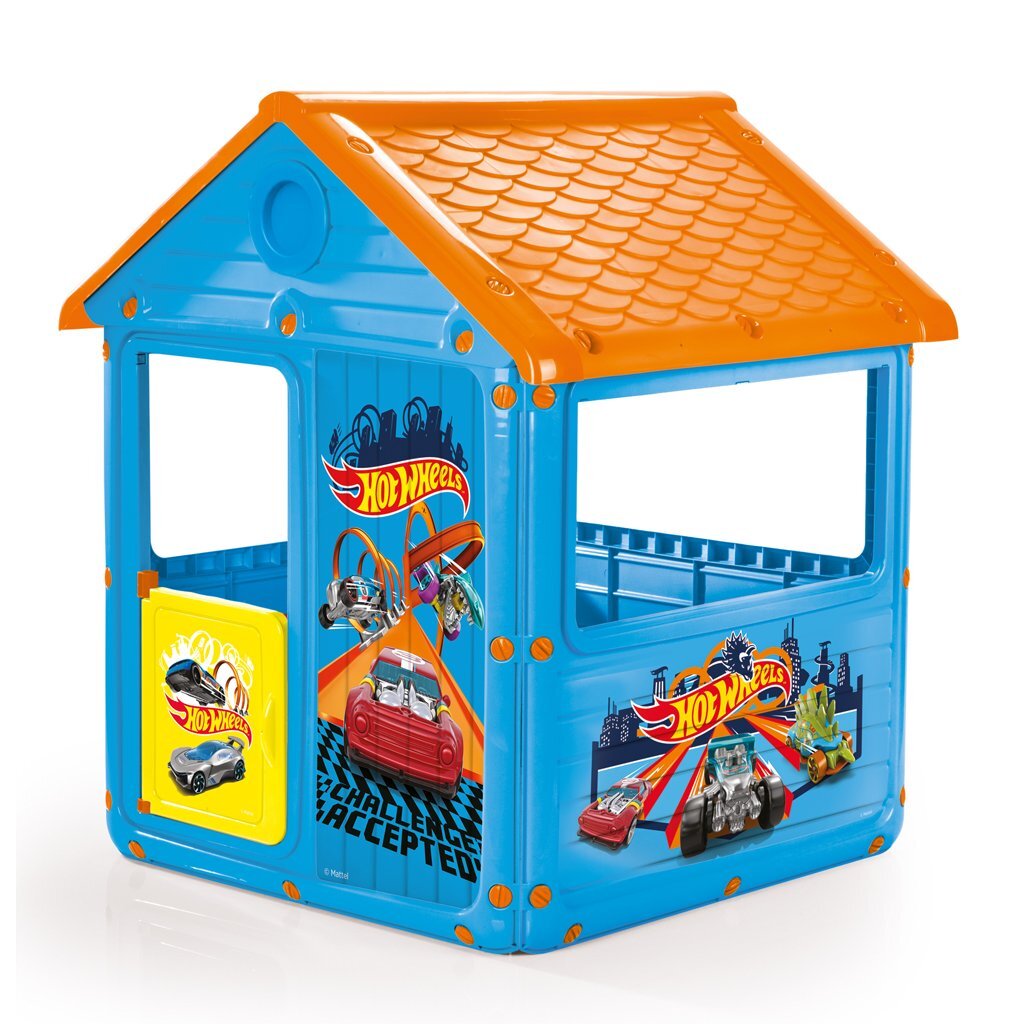 Dolu Hot Wheels Speelhuis 125X100X104 Cm Blauw/Oranje Default Title Speelhuizen Joy&Bloom