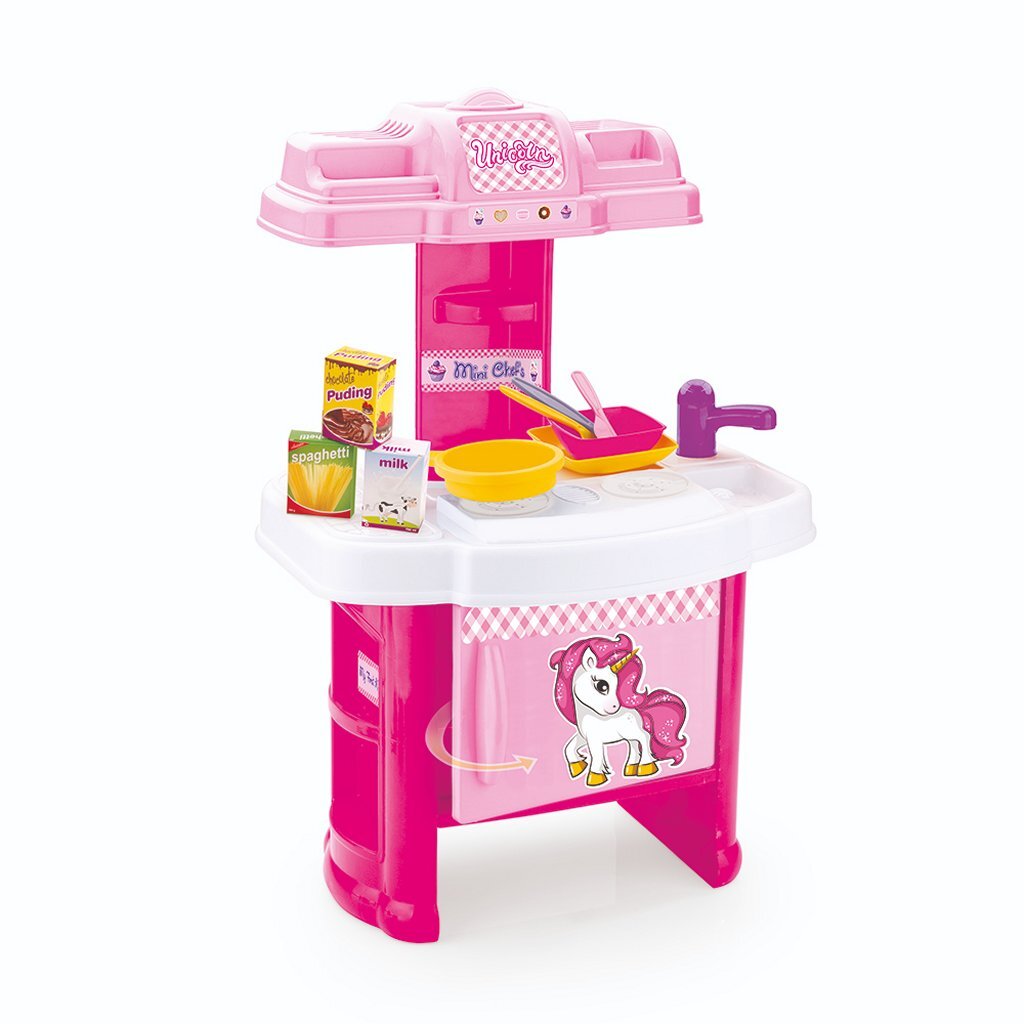 Dolu Mijn Eerste Eenhoorn Keuken Speelset Roze Default Title Keukens Joy&Bloom