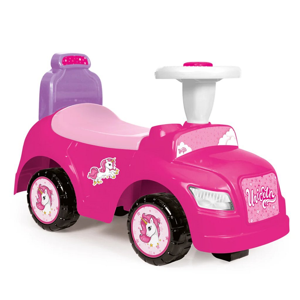 Dolu Eenhoorn Loopauto Roze Default Title Loopauto's Joy&Bloom