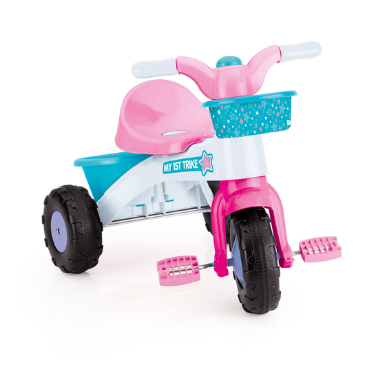 Dolu My First Trike Kinder Driewieler Roze/Wit/Blauw Default Title Driewielers Joy&Bloom