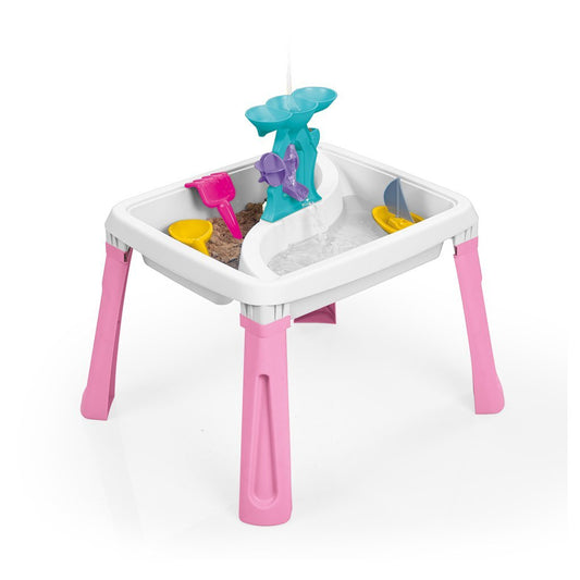 Dolu Zand-Watertafel + Accessoires Roze/Wit Default Title Watertafels/Zandtafels Joy&Bloom