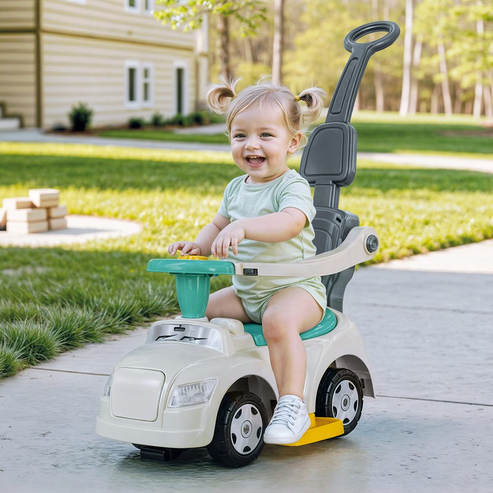 Dolu Step Car 4In1 Meegroei Loopauto Met Schommelstoel Loopauto's Joy&Bloom
