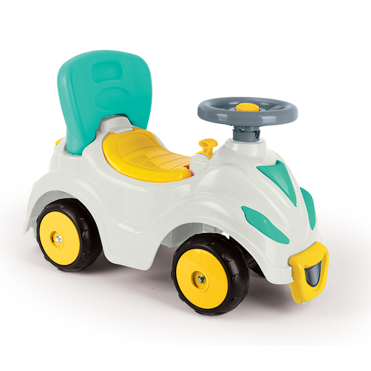 Dolu Smile Car Loopauto Geel/Blauw Default Title Loopauto's Joy&Bloom