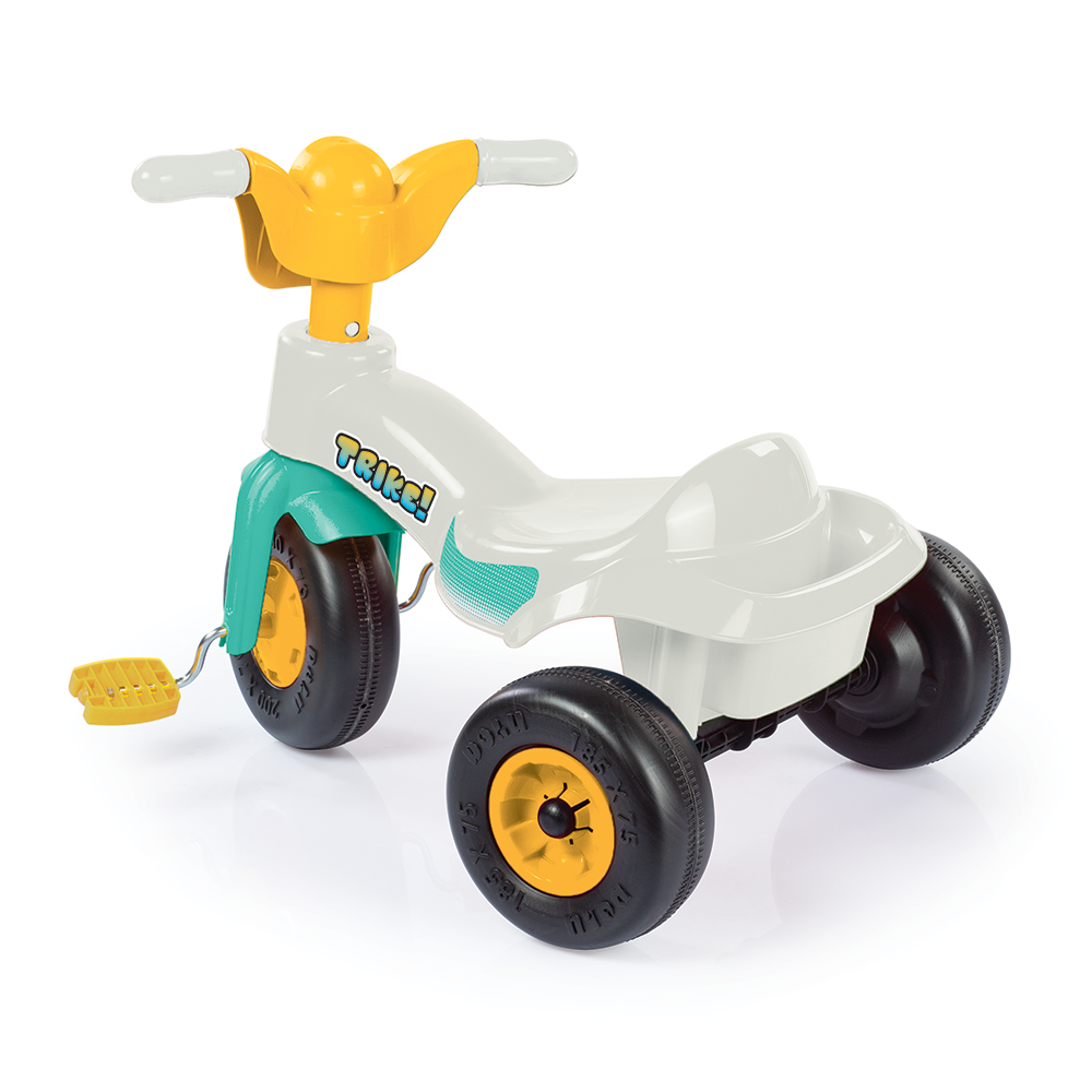 Dolu Trike Driewieler Wit/Blauw/Geel 49X42X60Cm Driewielers Joy&Bloom