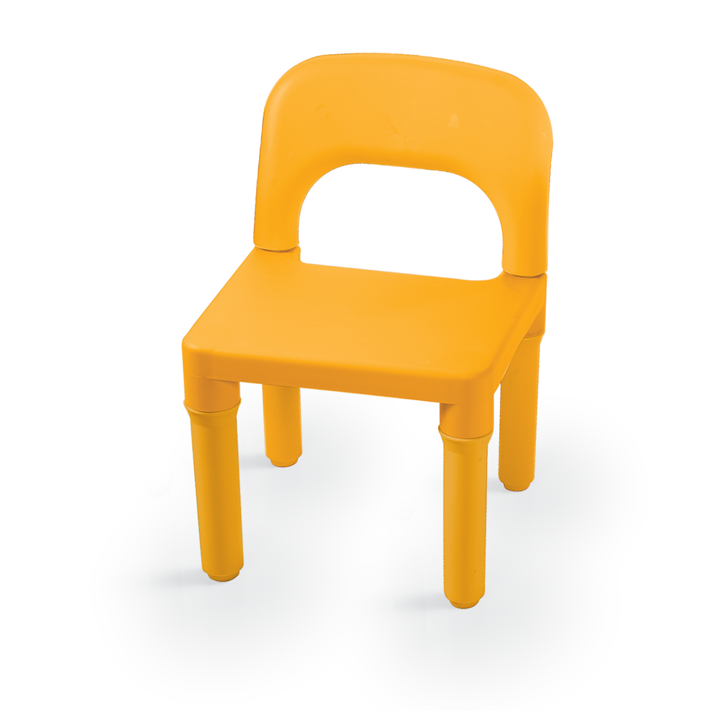 Dolu Kinder Tafel Met 2 Stoelen Turquoise/Geel Tafel en Stoel Sets Joy&Bloom