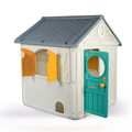 Dolu Speelhuis Wit/Grijs/Blauw 122.5X110X104Cm Default Title Speelhuizen Joy&Bloom