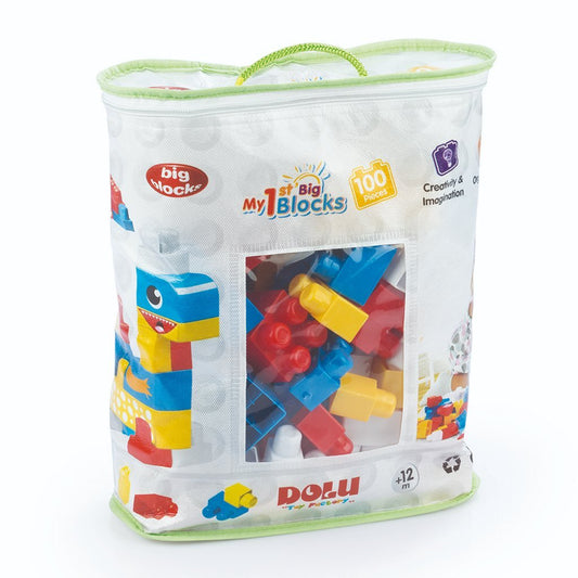 Dolu My First Big Blocks 100 Blokken Default Title Bouwen Joy&Bloom