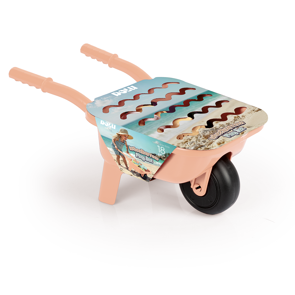 Dolu Kruiwagen Met Strandset Zandbakset Inclusief Accessoires Strandsets/Emmersets Joy&Bloom