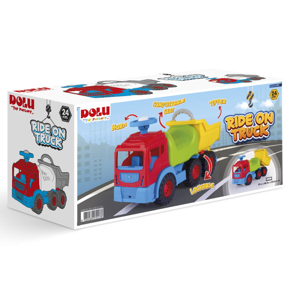 Dolu 7017 Ride On Dumptruck Loopauto Loopauto's Joy&Bloom