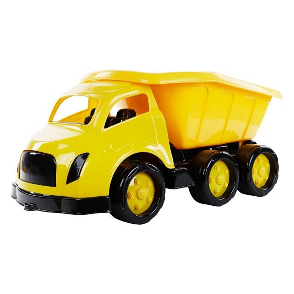Dolu Dump Truck Geel/Zwart Auto's/Voertuigen Joy&Bloom
