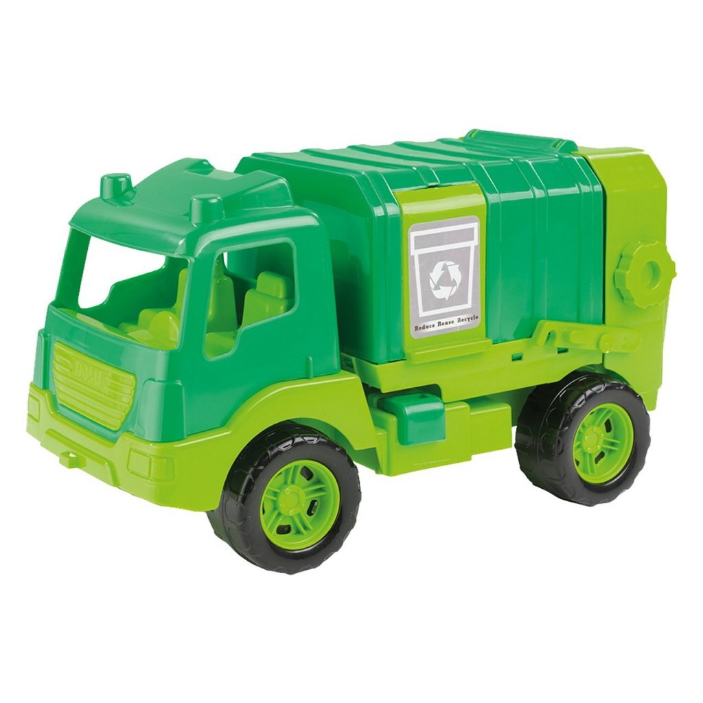 Dolu Vuilniswagen 43 Cm Groen Vuilniswagens Joy&Bloom