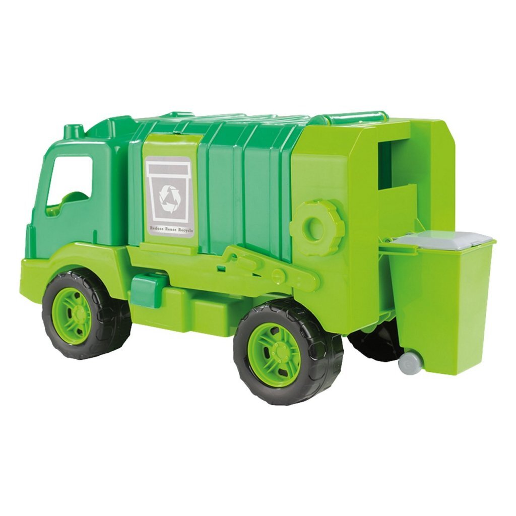 Dolu Vuilniswagen 43 Cm Groen Vuilniswagens Joy&Bloom