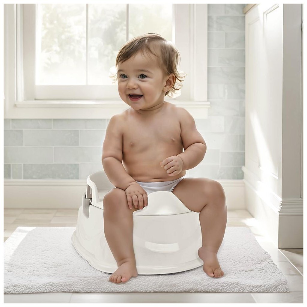 Dolu 3In1 Plaspotje Beige Toiletpotjes Joy&Bloom