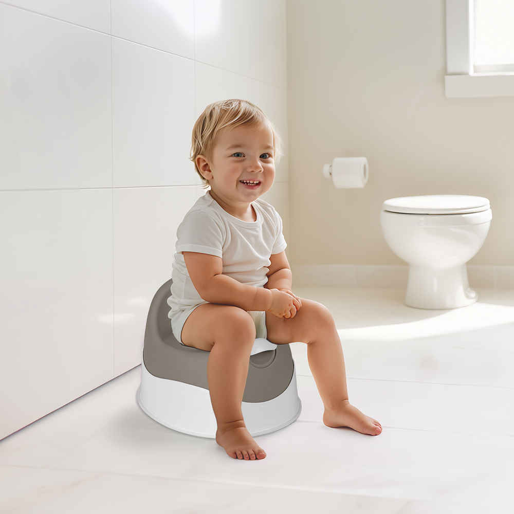 Dolu My First Wc Leerpotje Stone Gray Toiletpotjes Joy&Bloom