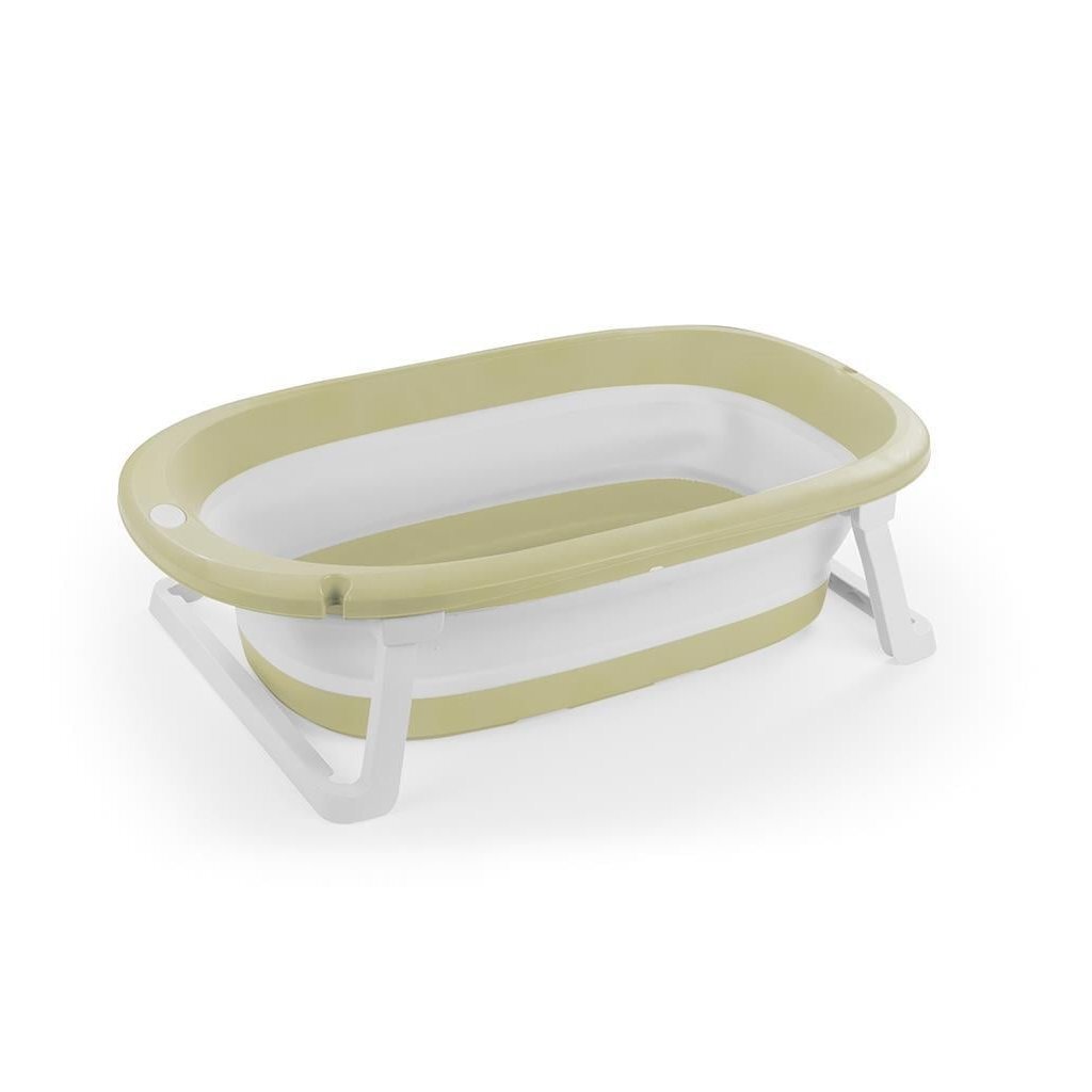 Dolu Baby Opvouwbaar Badje 75.5X46.5X20.5 Cm Pastelgroen/Wit