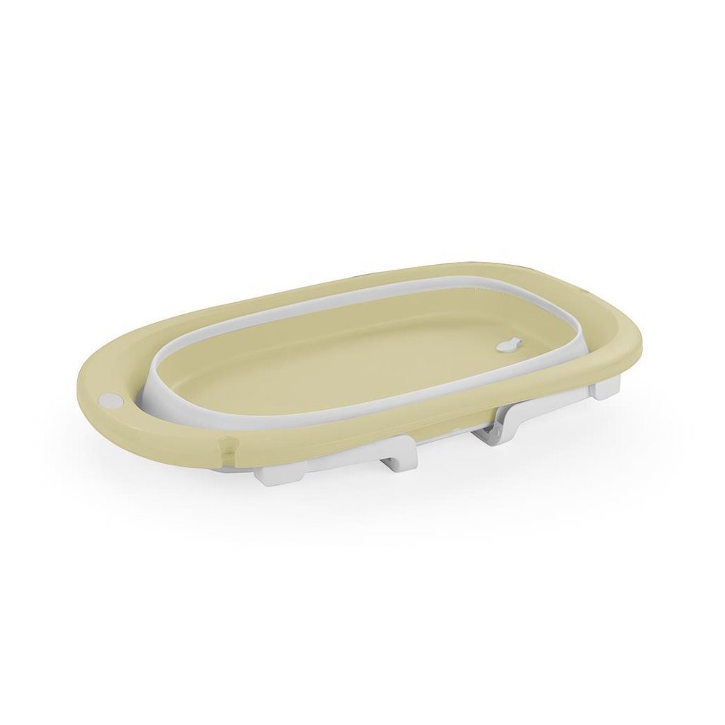 Dolu Baby Opvouwbaar Badje 75.5X46.5X20.5 Cm Pastelgroen/Wit