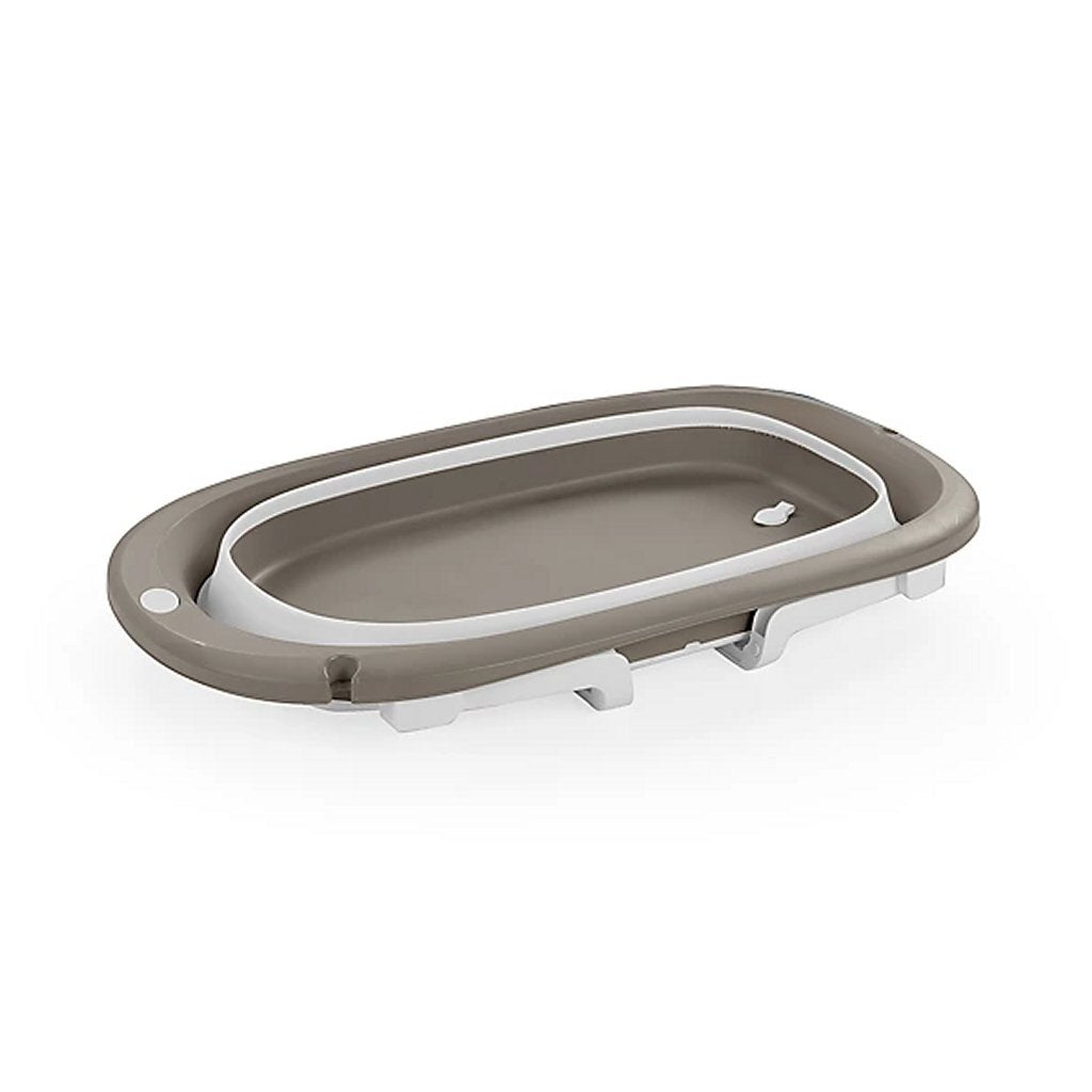 Dolu Baby Opvouwbaar Badje 75.5X46.5X20.5 Cm Steengrijs/Wit