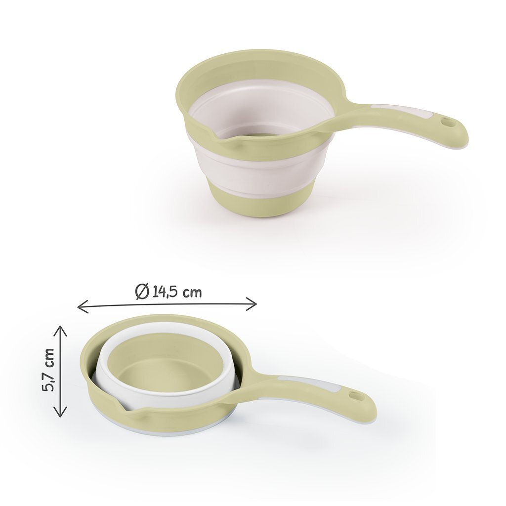 Dolu Baby Badset 3-Delig Pastelgroen/Wit