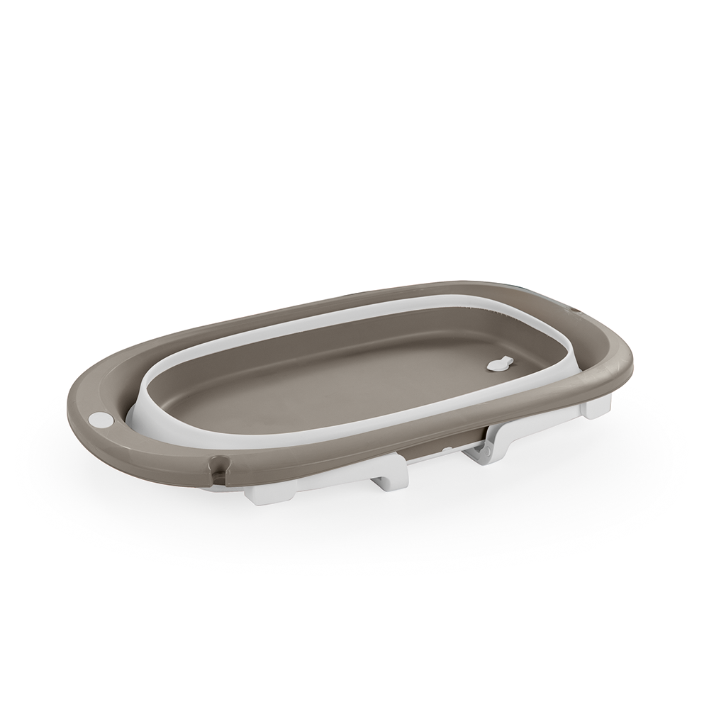 Dolu 3-In-1 Opvouwbare Baby Badset Stone Gray Baby Baden Joy&Bloom