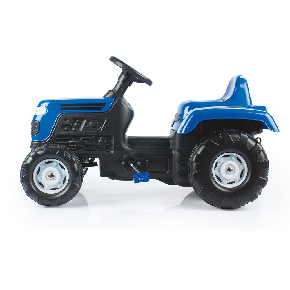 Dolu Traptractor Met Claxon Blauw/Zwart??????? Tractors Joy&Bloom