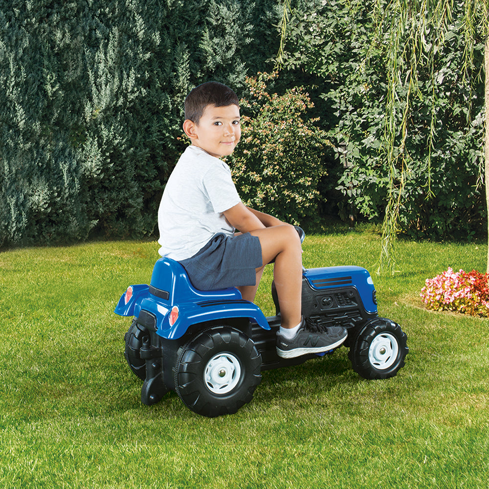 Dolu Traptractor Met Claxon Blauw/Zwart??????? Tractors Joy&Bloom