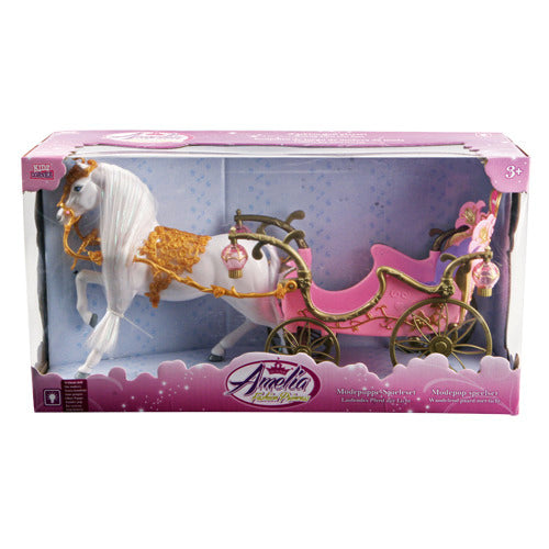 Basic Amelia Paard Met Koets Default Title Poppen Accessoires Joy&Bloom