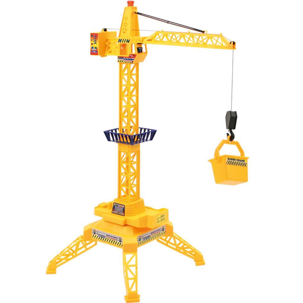 Basic Kraan Met Kabelbesturing En Beweegbare Trolley Met Afstandsbediening Bouwvoertuigen Joy&Bloom